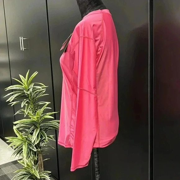 Hodo Sports ultraviolet protection factor 50+ long sleeve 1/4 zip pull over tee - Picture 2 of 10